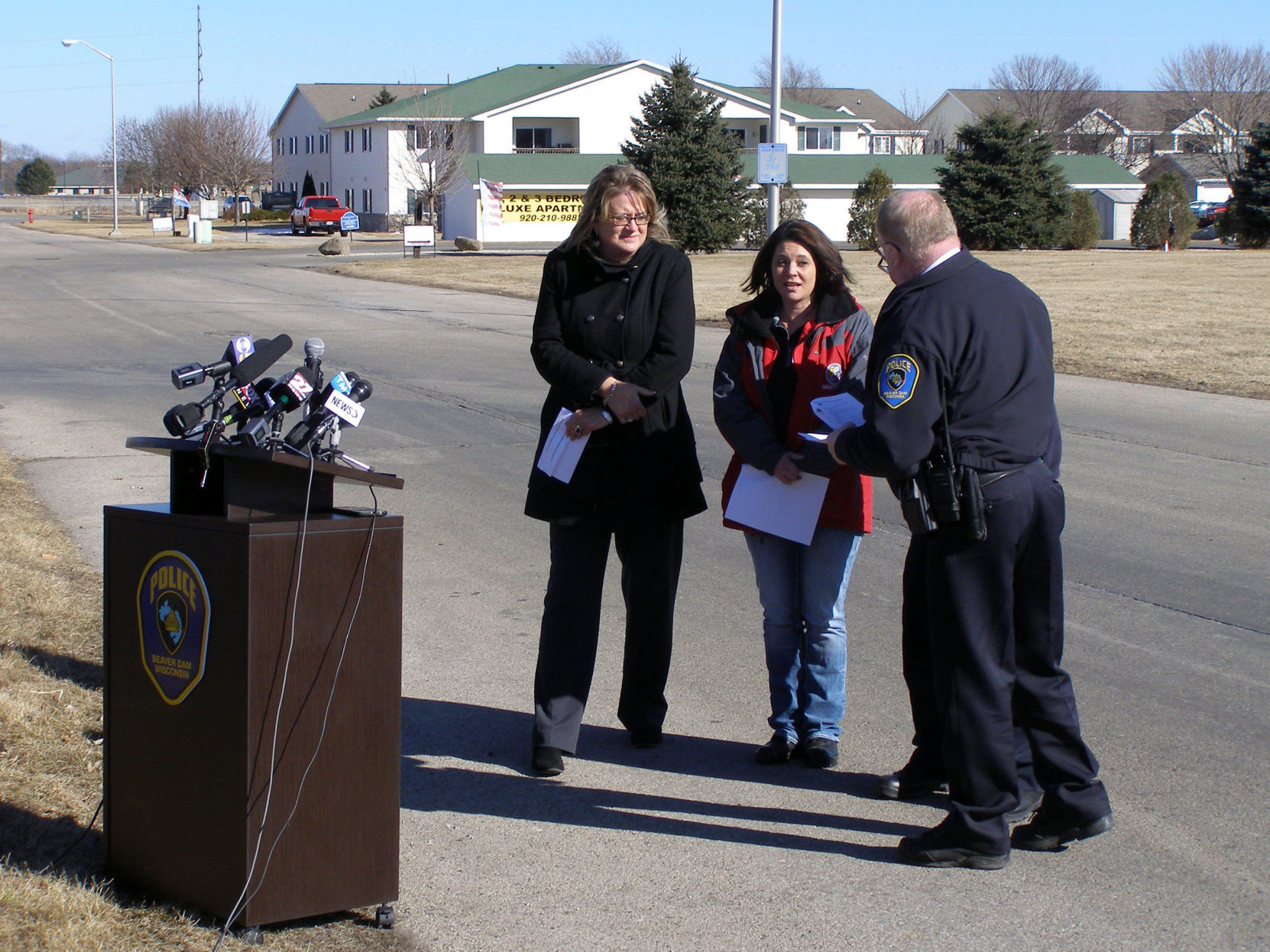 Investigation photos from 109 Knaup Drive explosion